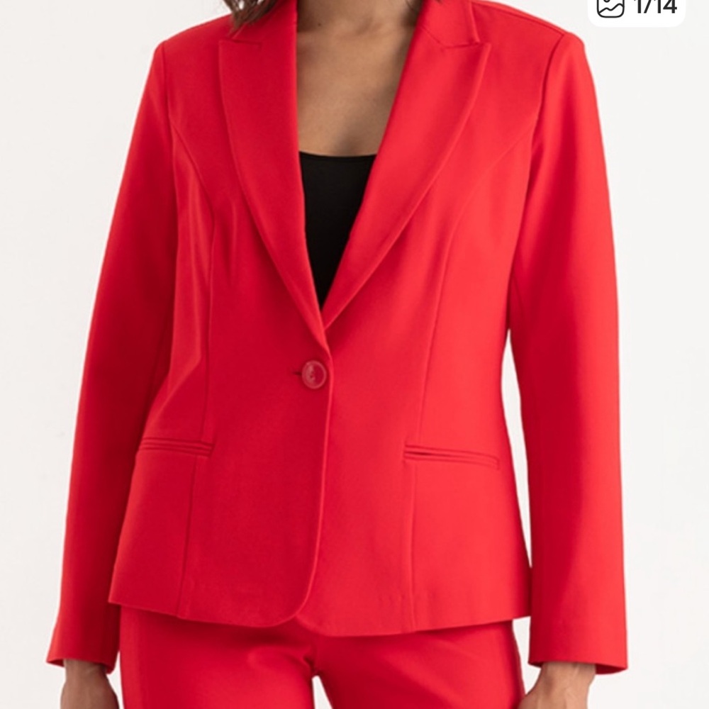 Ricki's Bold‎ Red Blazer